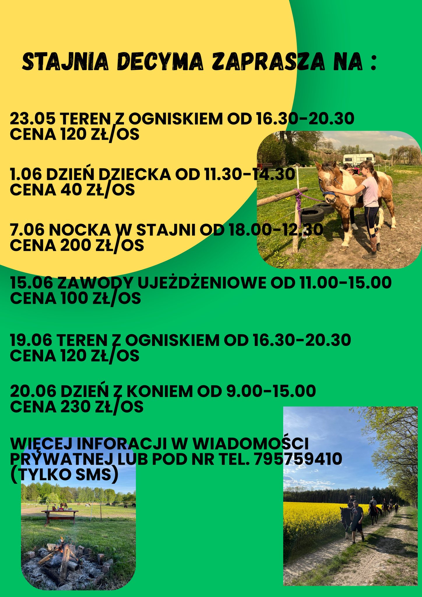 Stajnia decyma zaprasza