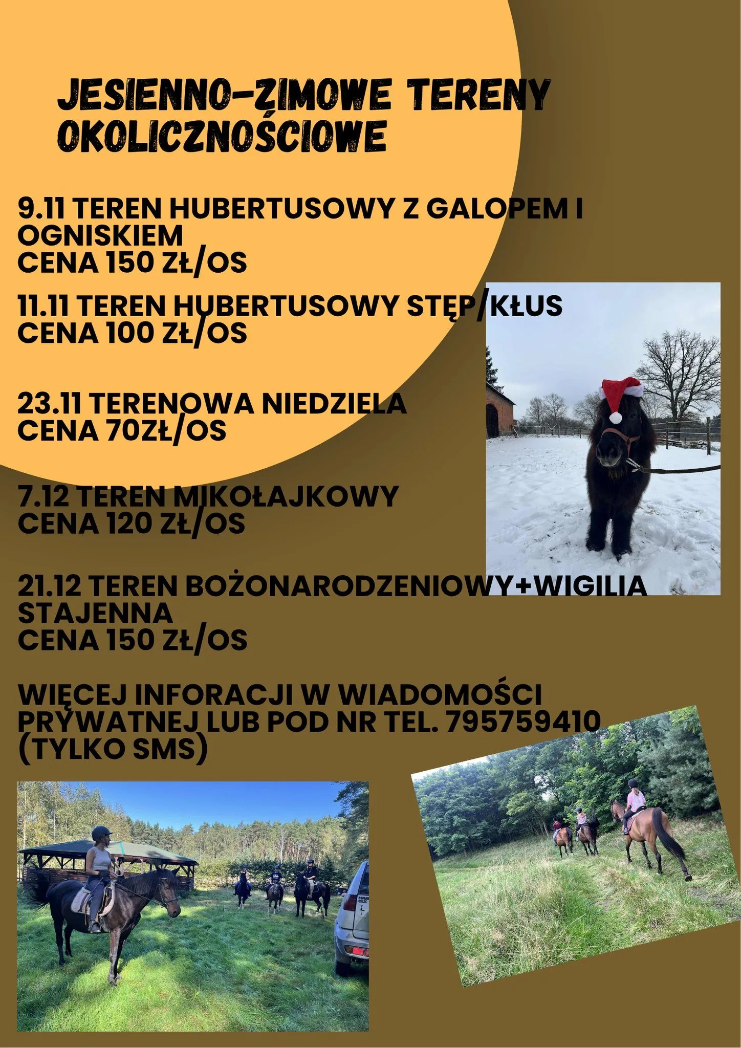 Jesienno-zimowe tereny okolicznościowe